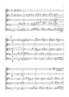 Dancin' In The Moonlight Brass Ensemble scores gallery preview page 5