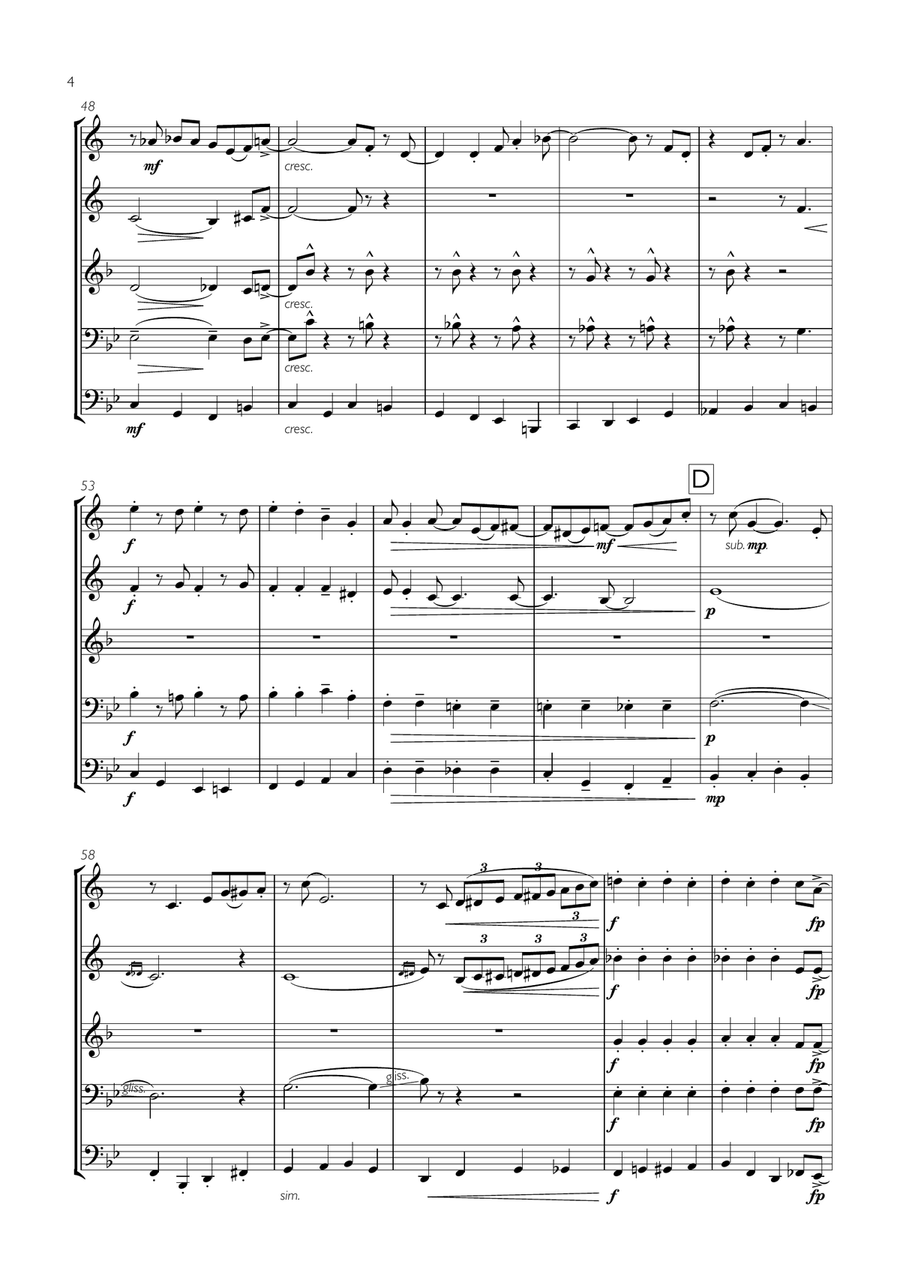 Hello, Dolly! Hello, Dolly! Brass Ensemble scores gallery preview page 4