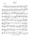 Estudio #5 (Bambuco) for Solo Clarinet