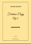 Fantasia Elegy for solo Guitar op.9