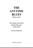 The Anytime Blues (Piano solo)