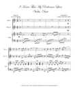 I Know That My Redeemer Lives violin duet