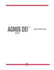 Agnus Dei for SATB
