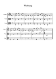 Werbung (Wooing) - Austrian folksong