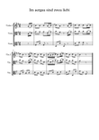 Im Aergau sind zweu liebi (In Aargau dwelt two sweethearts) - Swiss folksong