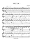 Above it All - Late Intermediate Piano Solo