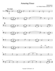 Amazing Grace for tuba and piano (easy)