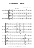 3 Schumann ''Chorals''