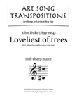 Loveliest Of Trees