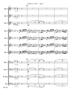 Fanfare to La Peri for Brass Choir Euphonium scores gallery preview page 3