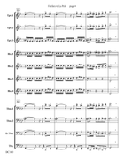 Fanfare to La Peri for Brass Choir Euphonium scores gallery preview page 5