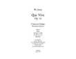 QUI VIVE! Concert Gallop for Woodwind Quintet