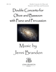 Double Concerto for Oboe and Bassoon with Piano and Percussion