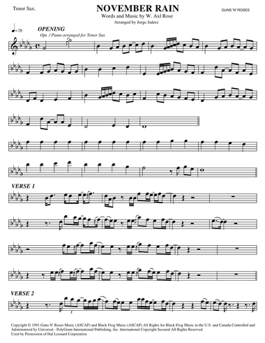 November Rain