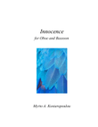 Innocence for Oboe and Bassoon