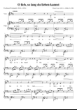 O lieb so lang du lieben kannst (Franz Liszt) [Low Voice; key: D]