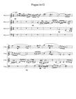 Fugue in g minor