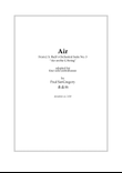 Air on the G String, for 4 solo contrabasses