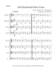 Old MacDonald Had a Farm - String Quartet