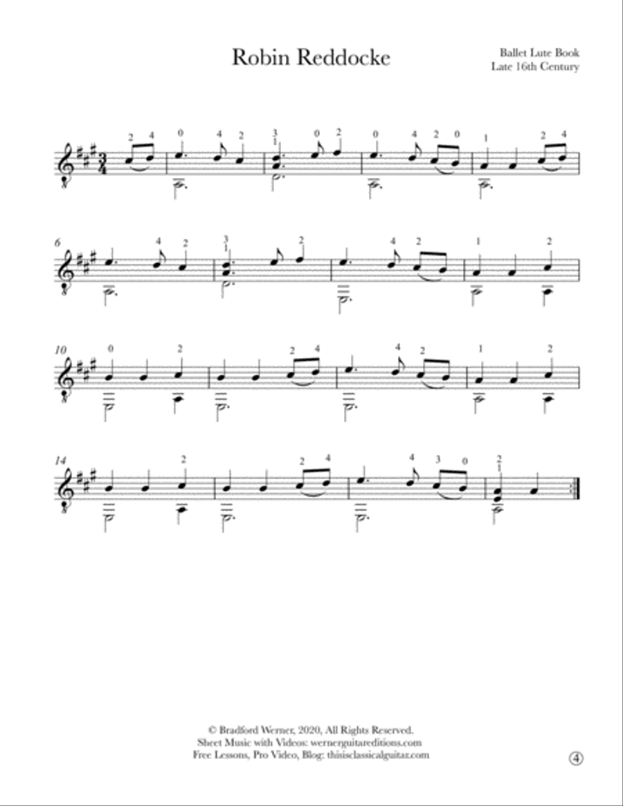 Easy Classical Guitar Volume 1 Acoustic Guitar scores gallery preview page 4
