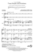 Treat People With Kindness (arr. Ed Lojeski)