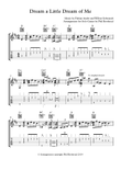 Dream a Little Dream of Me - Solo Guitar (plectrum or fingerpicking)
