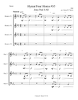 JESUS PAID IT ALL for Horn Quartet #35