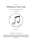 Welcome To New York