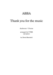 Thank You For The Music