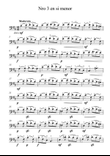 piezas breves para cello solo. nro 3 en si menor
