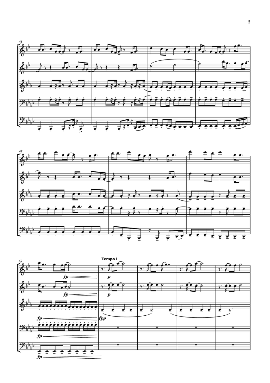 The Chain The Chain Brass Ensemble scores gallery preview page 5