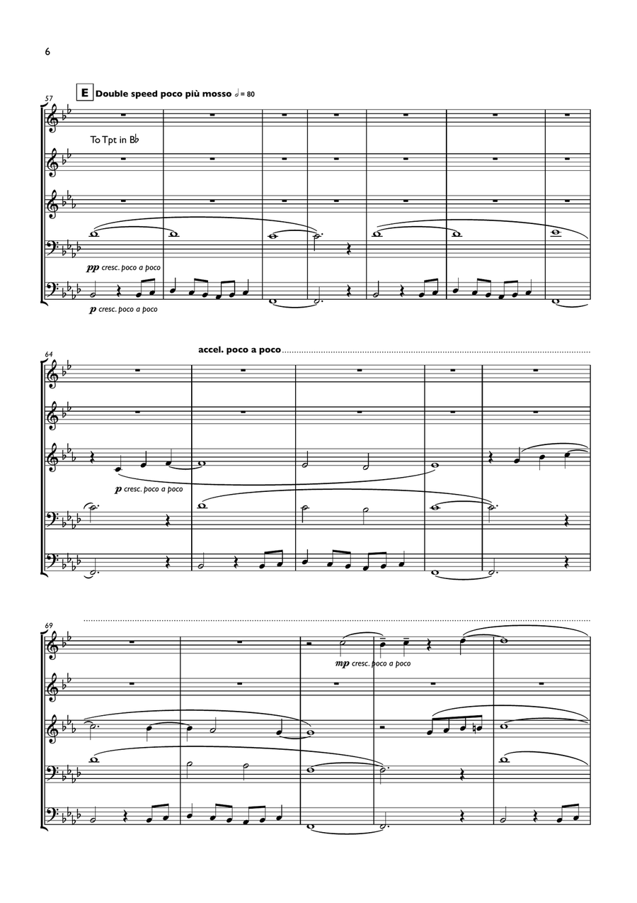 The Chain The Chain Brass Ensemble scores gallery preview page 6
