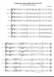 G. Gabrieli - Canzon per sonar septimi toni a 8, Ch.172, arr. for Double String quartet