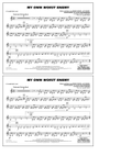 My Own Worst Enemy (arr. Matt Conaway) - Eb Baritone Sax
