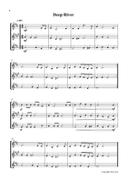 9 Spirituals. Trios For Cornet, Tenor Horn and Euphonium Brass Trio scores gallery preview page 6