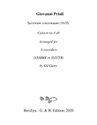 Canzon no.4 a6 (1618)