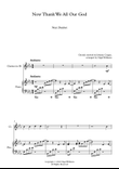 Now Thank We All Our God, for Clarinet and Piano
