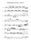 Pathetique Sonata, 2nd Movement