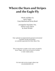 Where The Stars And Stripes And The Eagle Fly