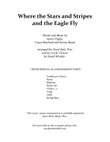 Where The Stars And Stripes And The Eagle Fly