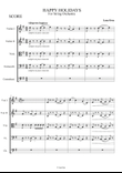 Happy Holidays for String Orchestra