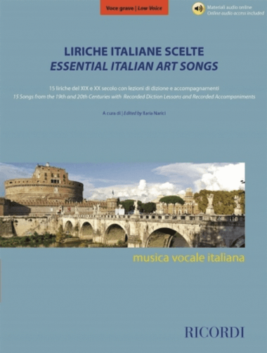 Essential Italian Art Songs – Low Voice