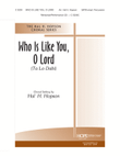 Who Is Like You, O Lord - SATB mini preview