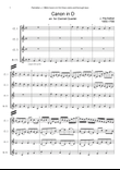 J. Pachelbel - Canon in D-dur, arr. for Clarinet Quartet