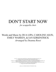 Don't Start Now
