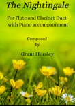 The Nightingale. Flute and Clarinet Duet with Piano- Early Intermediate