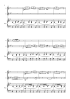The Nightingale. Flute and Clarinet Duet with Piano- Early Intermediate Woodwind Duet scores gallery preview page 5
