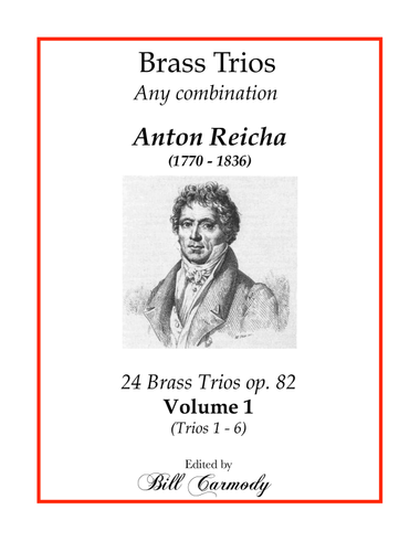 Reicha 24 Trios Vol 1 (1-6) op 82