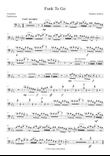 Funk To Go for Trombone and Piano