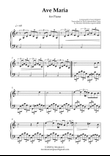 Ave Maria Easy Piano - Schubert